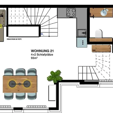 Seebruecke - Mit 2 Schlafzimmern Und Terrasse S21 Appartement Heringsdorf (Usedom)