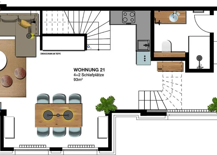 Seebrücke - Mit 2 Schlafzimmern Und Terrasse S21 Apartment Ostseebad Heringsdorf